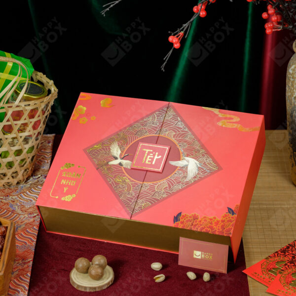 Hộp quà Tết cao cấp Happybox HPH138