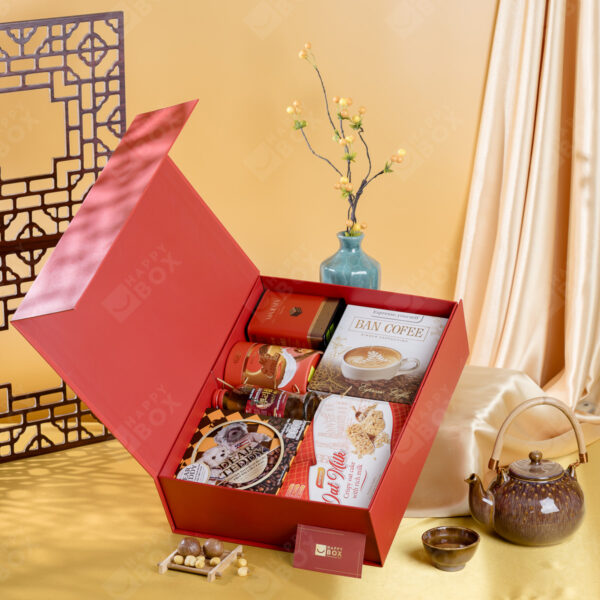 Hộp quà Tết Happy New Year Happybox HPH215