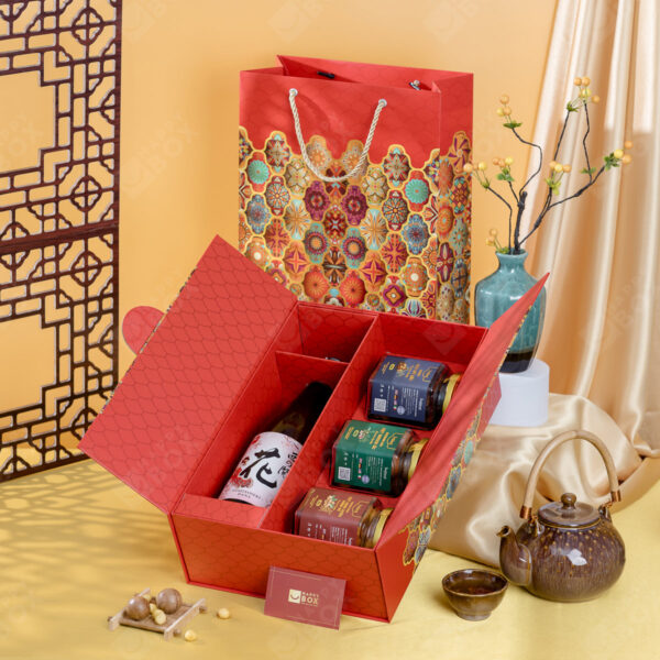 Hộp quà Tết cao cấp Happybox HPH219