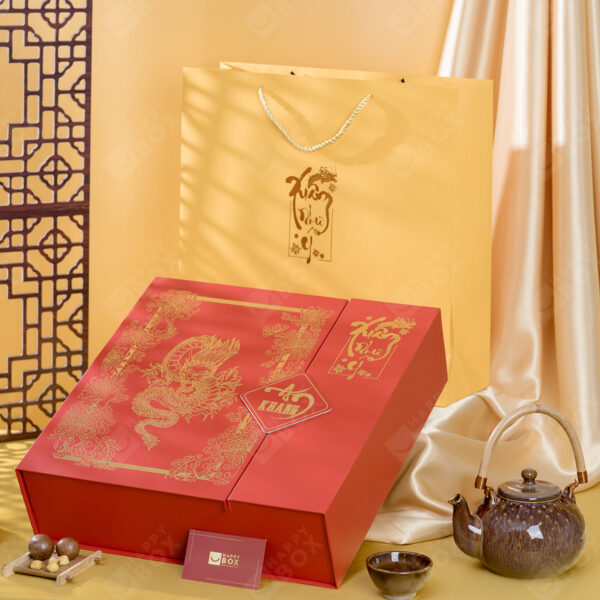 Hộp Quà Tết Cao Cấp Happybox HPH238