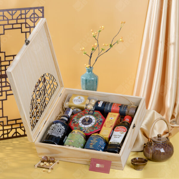Hộp quà Tết Phú Quý Thịnh Phát Happybox HPH115