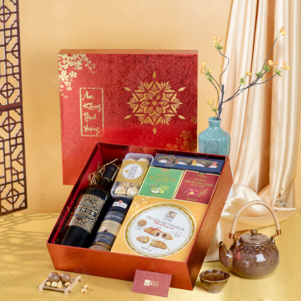Hộp quà Tết An Khang Thịnh Vượng Happybox HPH087
