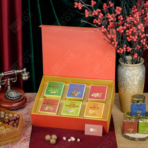 Hộp quà Tết Happy New Year HPH158