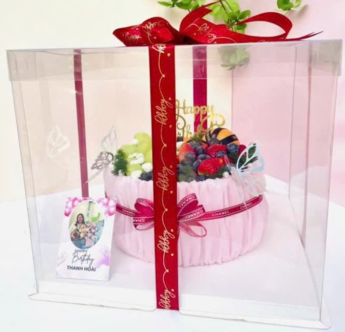 giỏ trái cây mẫu bánh sinh nhật Giỏ Trái Cây Mẫu Bánh Sinh Nhật - Image 1