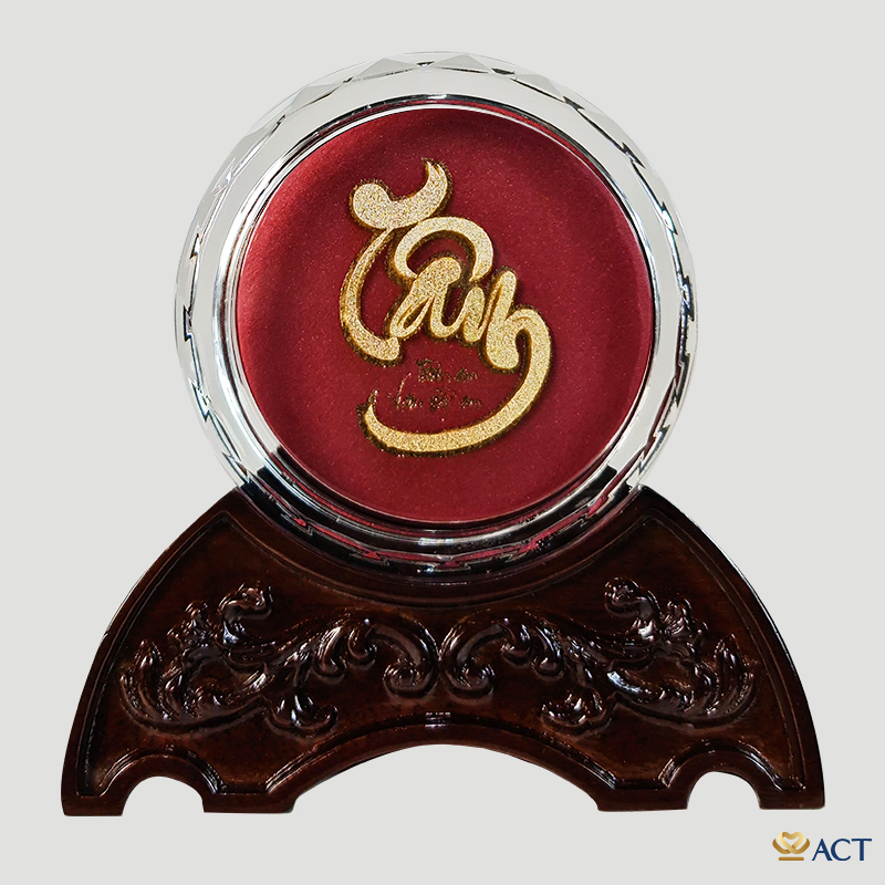 image.psd__38__46a024a653e340b9bd70e302f5e59af4.png Quà tặng Chặn Giấy Chữ Tâm Pha Lê Vàng Lá 24k ACT GOLD ISO 9001:2015 - Image 1