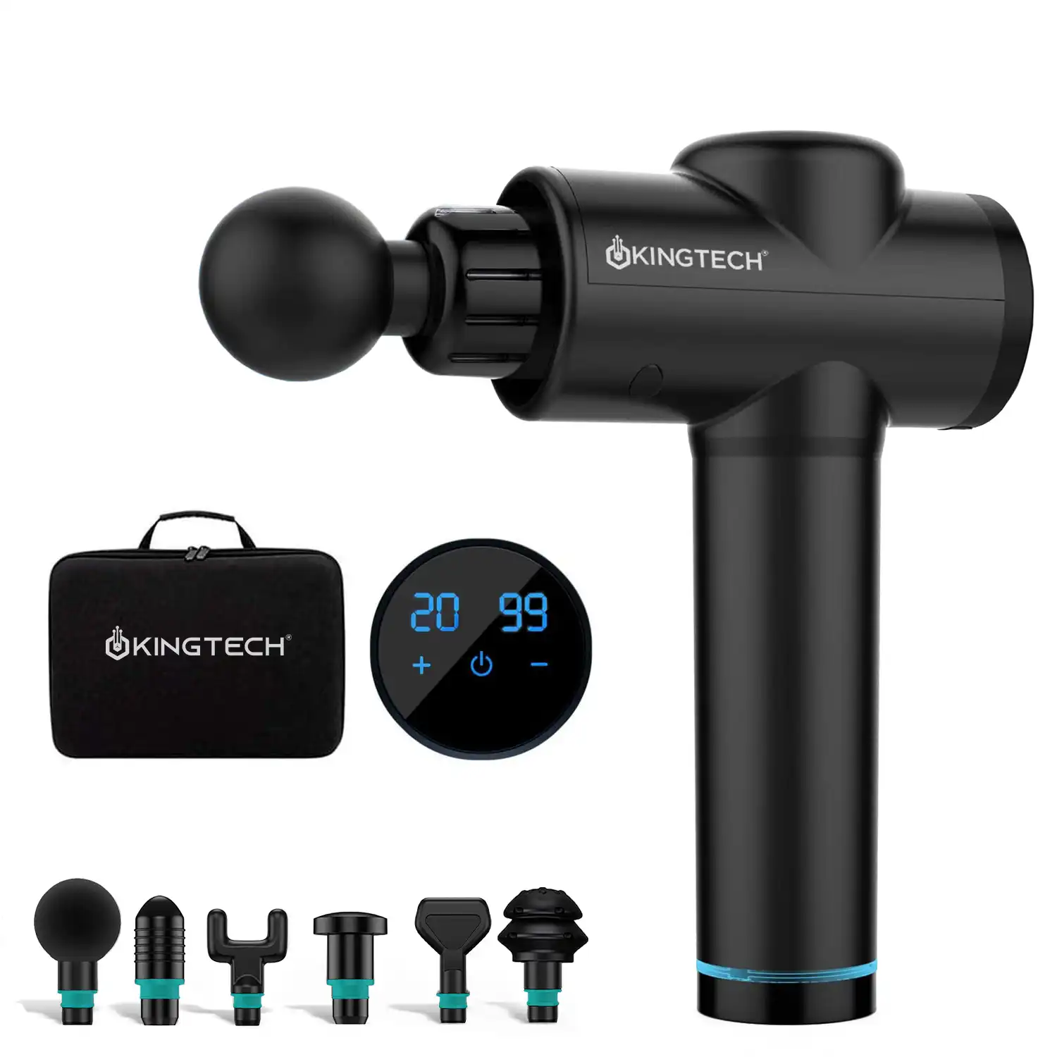 may-massage-cam-tay-kingtech-kh-720-pro.webp Súng Massage Cầm Tay KINGTECH KH-720 Pro - Image 1