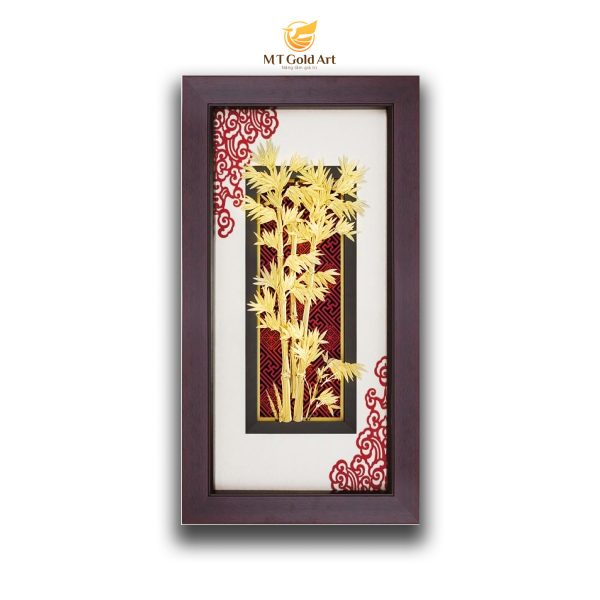 qua-tang-doanh-nghiep-doc-dao-tranh-cay-truc-dat-vang-39x69cm-600x600-1.jpg Tranh Cây trúc dát vàng (39x69cm) - Image 1