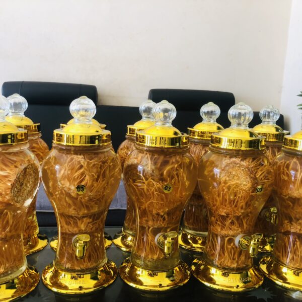 RƯỢU ĐÔNG TRÙNG HẠ THẢO BDAGRI BÌNH 3 LÍT