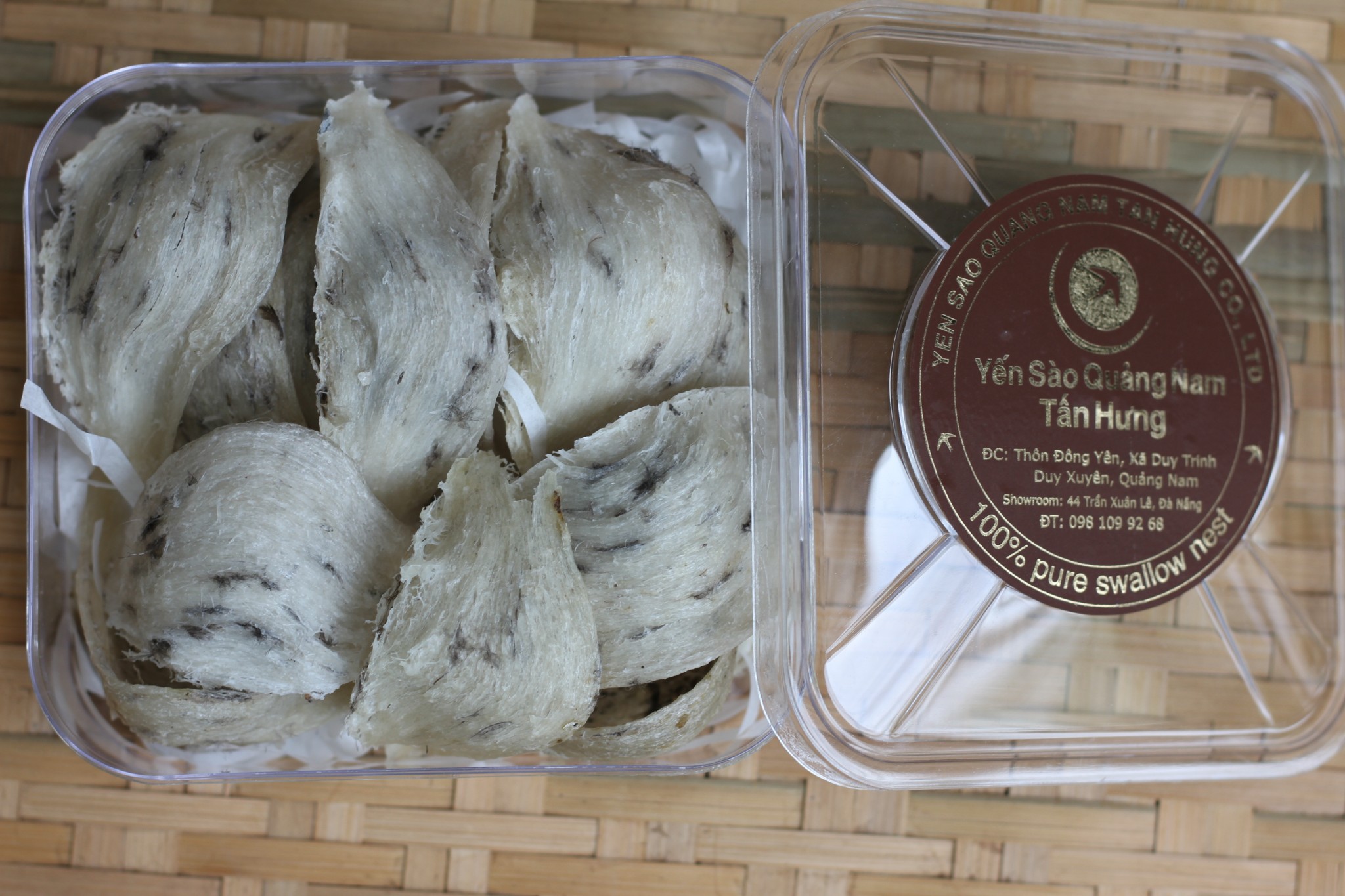 to_yen_quang_nam_17571bf899bd41a386546060c5fc5133.jpg Tổ yến thô cao cấp - 100 gr - Yến Sào Quảng Nam Tấn Hưng - Image 1