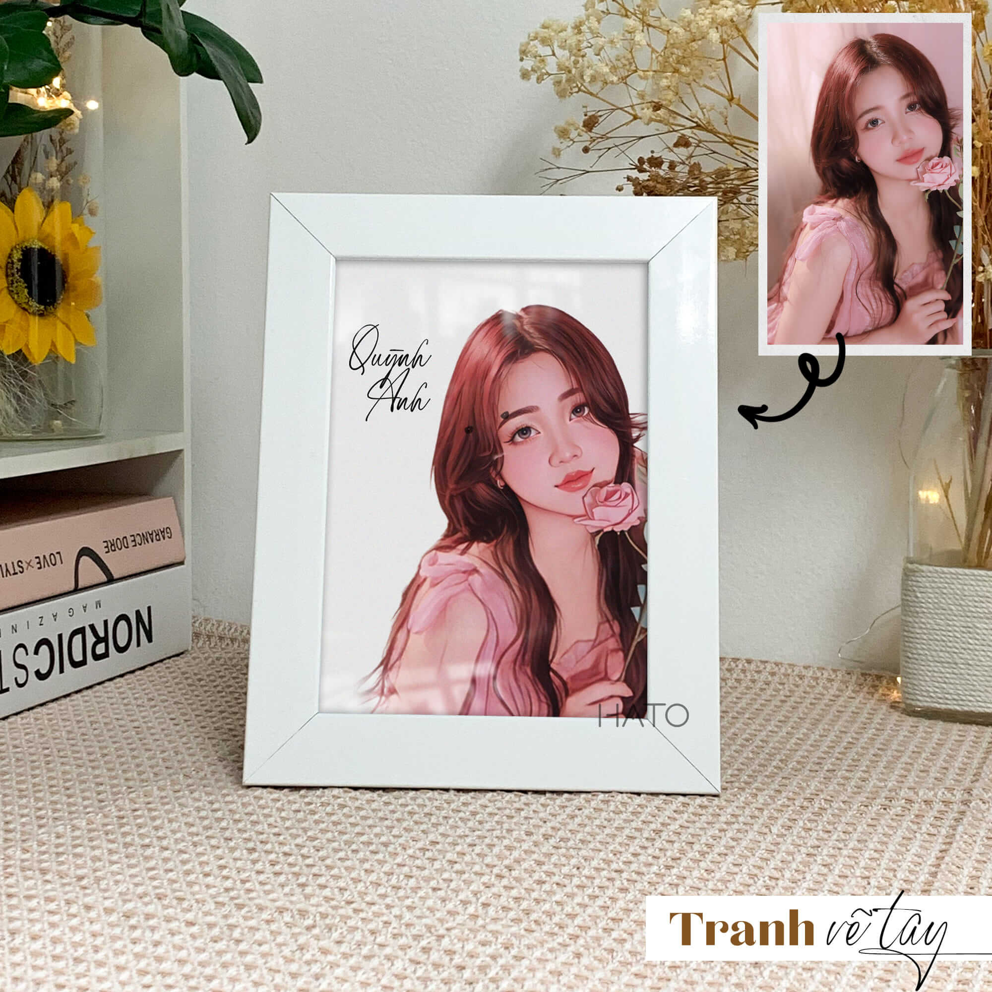tranh-chan-dung-ve-tay-theo-yeu-cau-danh-cho-ca-nhan-1.jpg Tranh Chân Dung Vẽ Tay Theo Yêu Cầu Dành Cho Cá Nhân | Mẫu 02 - Image 1