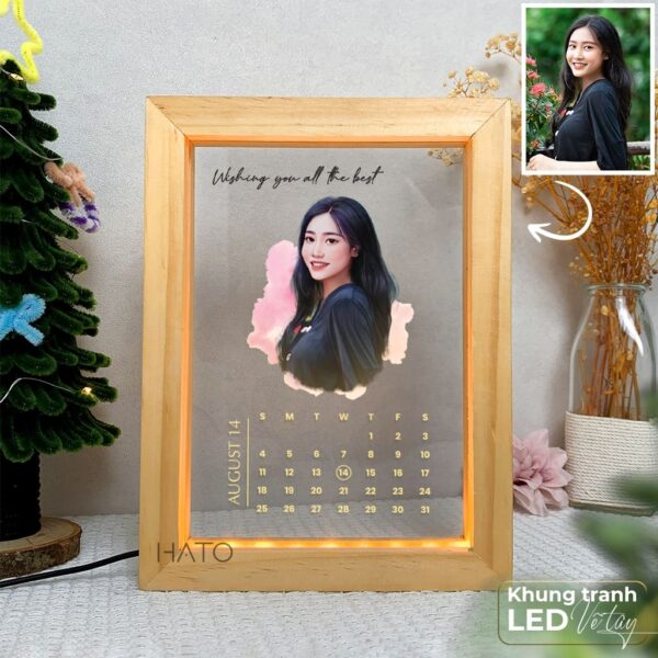Tranh Đèn LED 3D In Hình | Mẫu 08