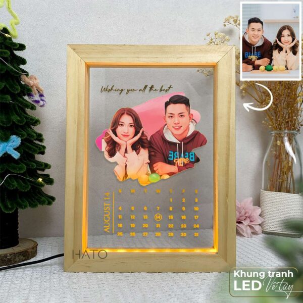 Tranh Đèn LED 3D In Hình | Mẫu 07