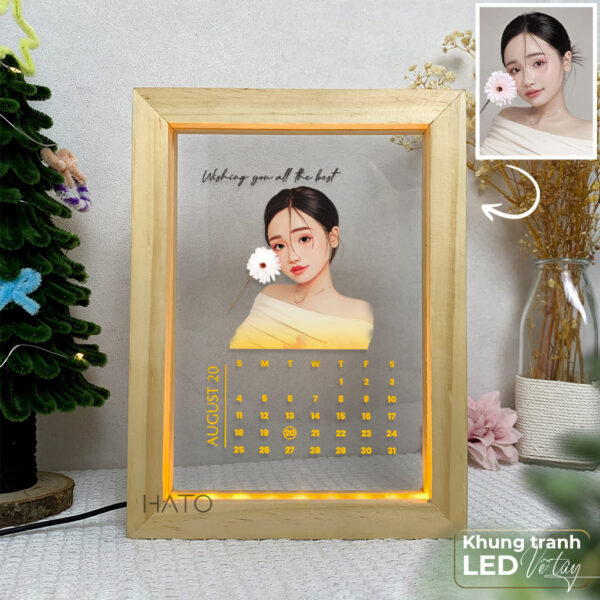 Tranh Đèn LED 3D In Hình | Mẫu 06