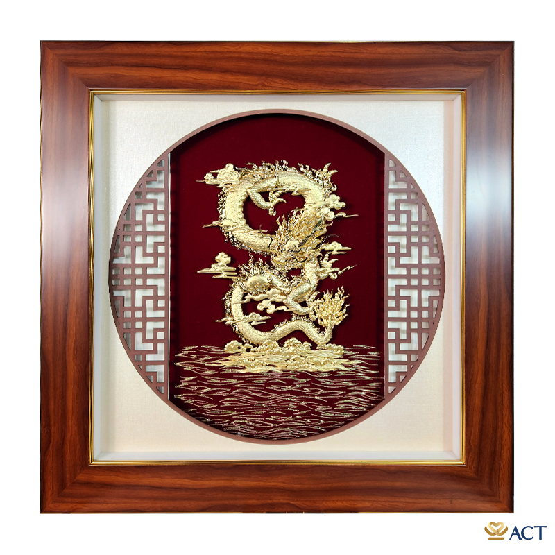 tranh-rong-act-4545-0027-3_1f535d1fc5464057a2ff8a376ed20cf0.jpg Quà tặng Tranh Rồng dát vàng 24k ACT GOLD ISO 9001:2015 - Image 1