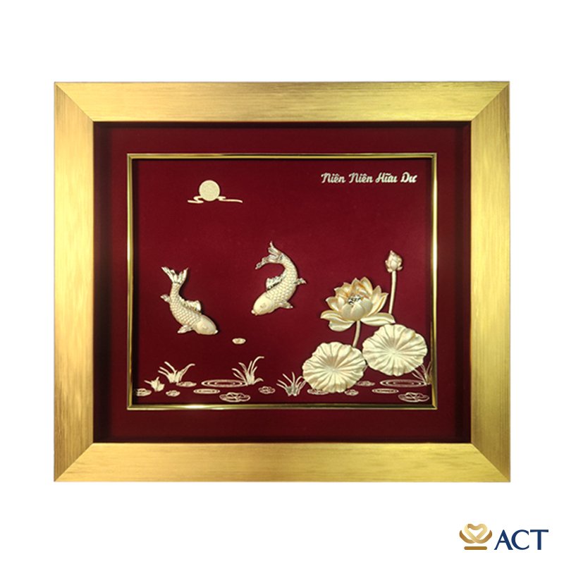 tranh_ca_chep_hoa_sen_dat_vang_24k__2__cf3b524a75f746128216f2199db33977.jpg Quà tặng tranh Cá Chép Hoa Sen dát vàng 24k ACT GOLD ISO 9001:2015 - Image 1