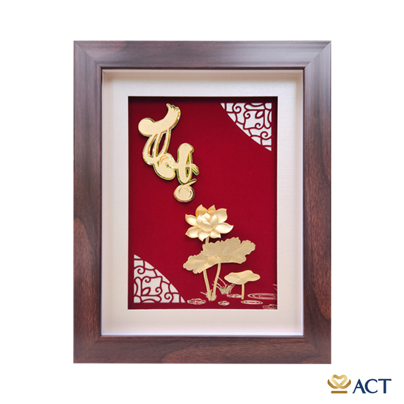 tranh_thuyen_dat_vang_24k_act_gold__3__01f19de9727a43129f701c98ee405ed1.jpg Tranh chữ Thọ hoa Sen dát vàng 24k ACT GOLD ISO 9001:2015 - Image 1