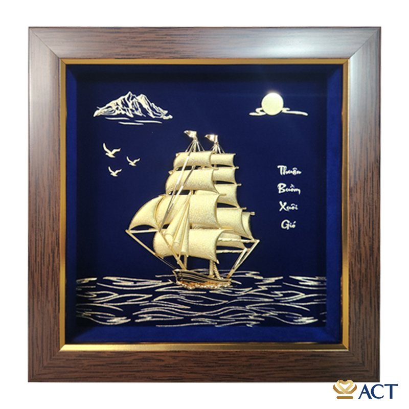 tranh_thuyen_dat_vang_24k_act_gold_actgold.com_.vn_dd7e6290c41c484ca30e795ee4bfe74f.jpg Quà tặng tranh Thuyền dát vàng 24k ACT GOLD ISO 9001:2015 - Image 1