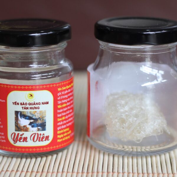 Lọ yến tinh chế tự chưng