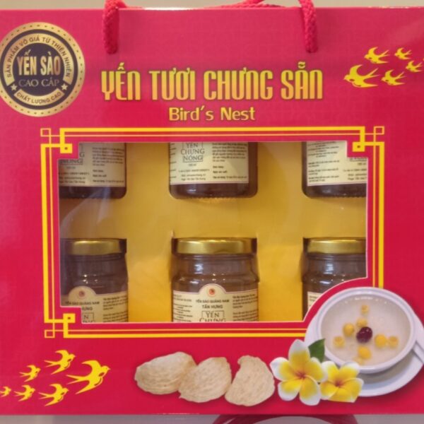 Set Yến Chưng Sẵn 6 Hủ