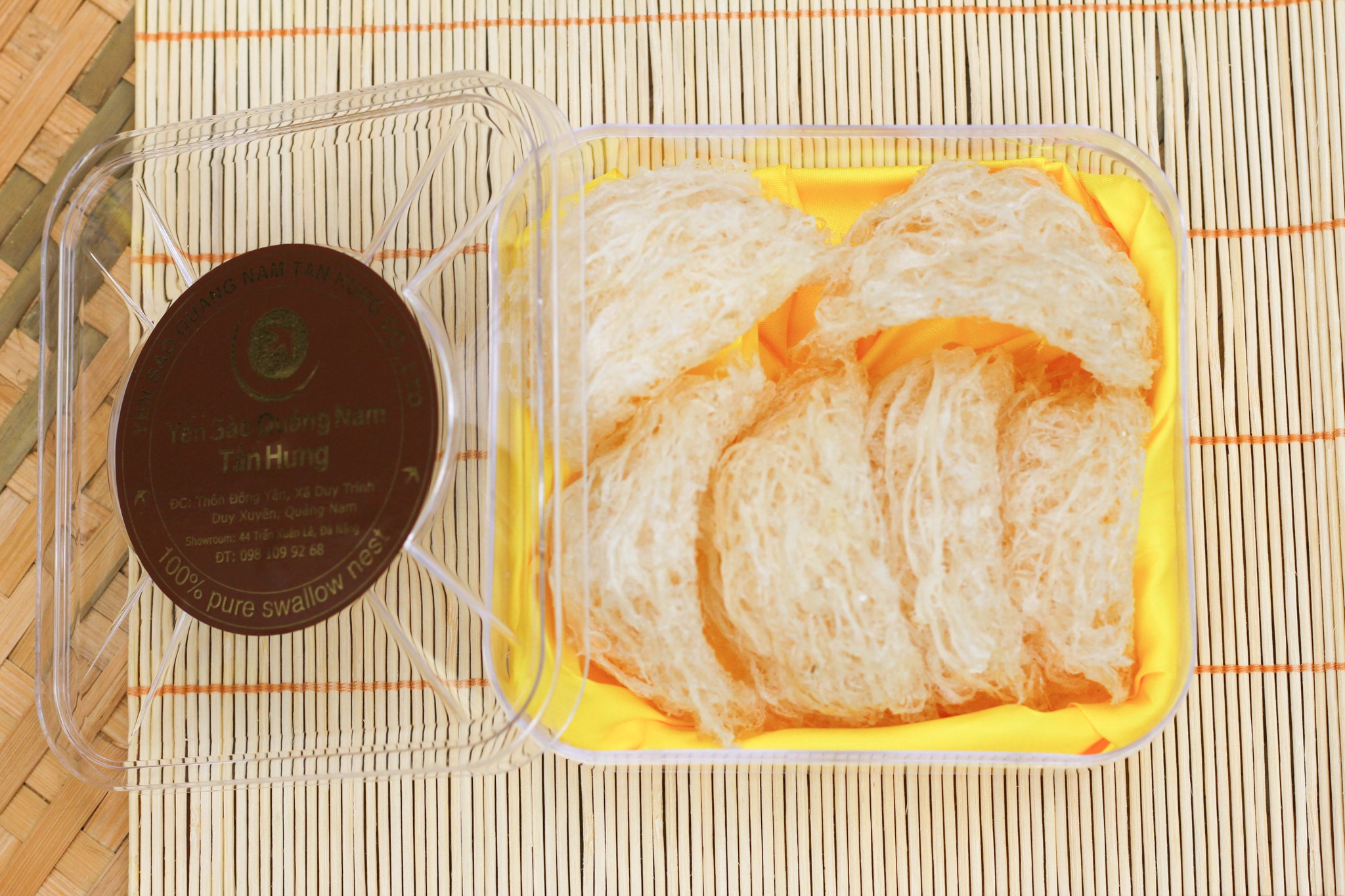 yen_tan_hung__2__e804d97de8f146dabf4b31865bea090f.jpg Tổ yến làm sạch đặc biệt - 50gr - Image 1