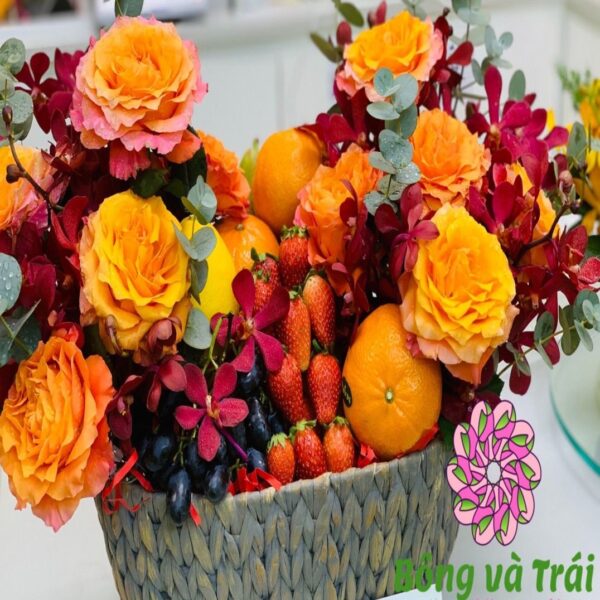 Bông và Trái - Mẫu 10