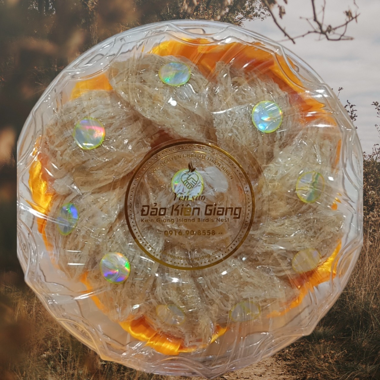 z4855626231844_cf437410e4503543dc0d69cbd165417e.jpg TỔ YẾN TINH CHẾ CAM ( HỒNG YẾN 100 GR) - Image 1