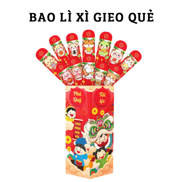 Combo 2 Bao Lì Xì Gieo Quẻ 2025