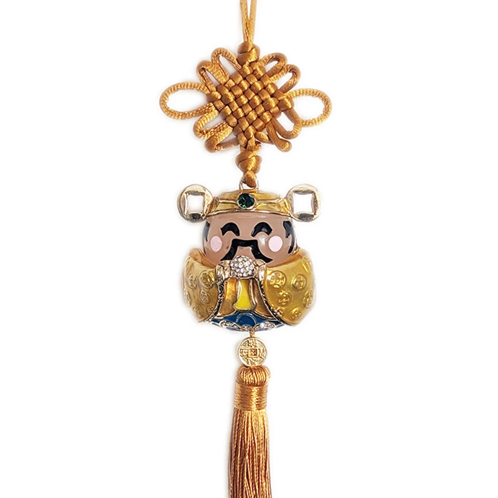 CHARM-GODOFWEALTH-YLW.jpg.webp Charm Thần Tài trang trí Tết Màu Vàng - Image 1