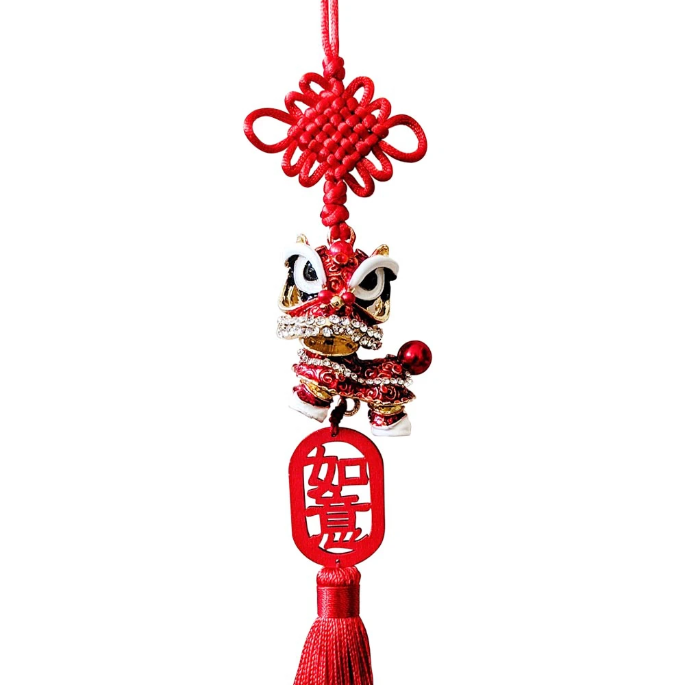 CHARM-LION-NHUY.jpg.webp Dây Treo Trang Trí Tết Hình Con Lân Như Ý – Bình An – Cát Tường - Image 1