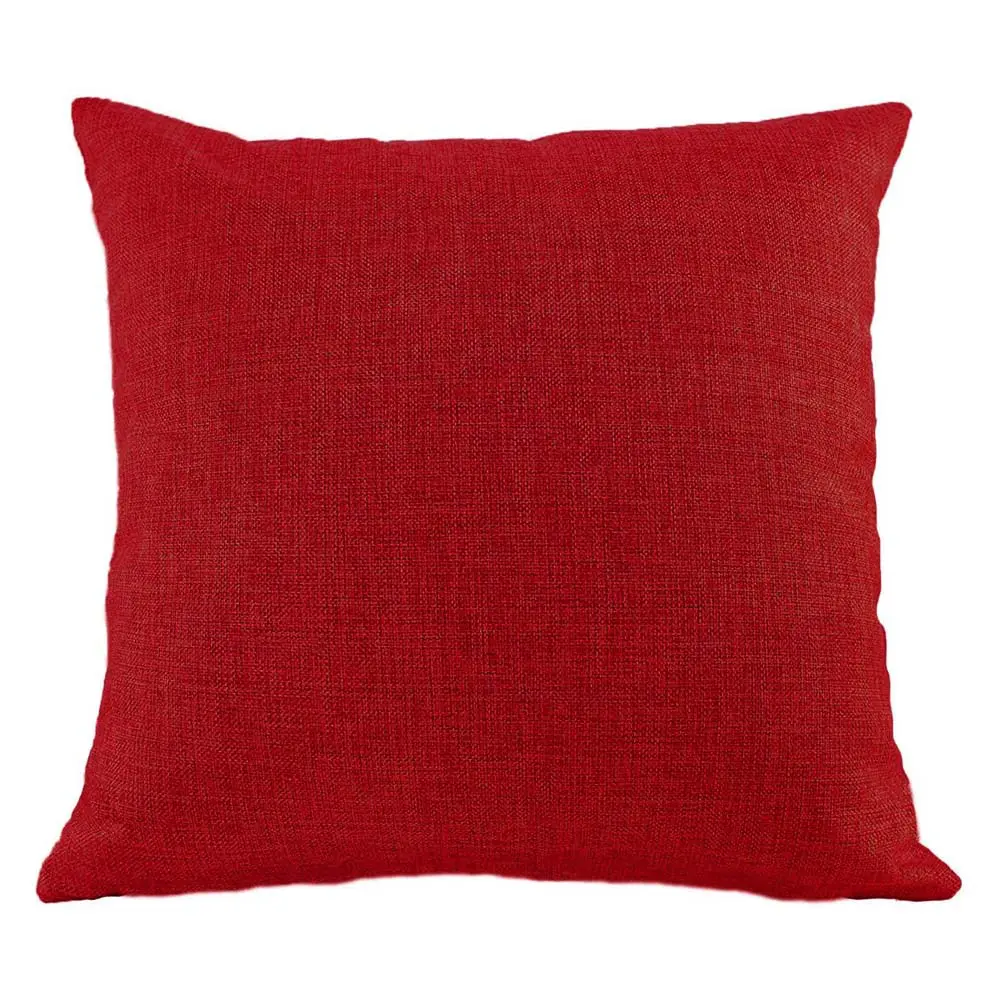 CUSH45E28093LIN-RED.jpg.webp Vỏ gối trang trí bằng vải linen màu đỏ - Image 1