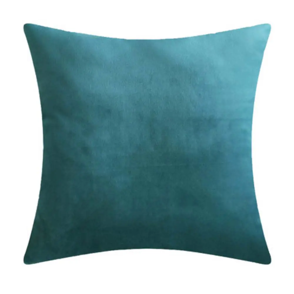 CUSH45E28093VEL-TEAL.jpg.webp Vỏ gối trang trí bằng nhung xanh mòng két - Image 1