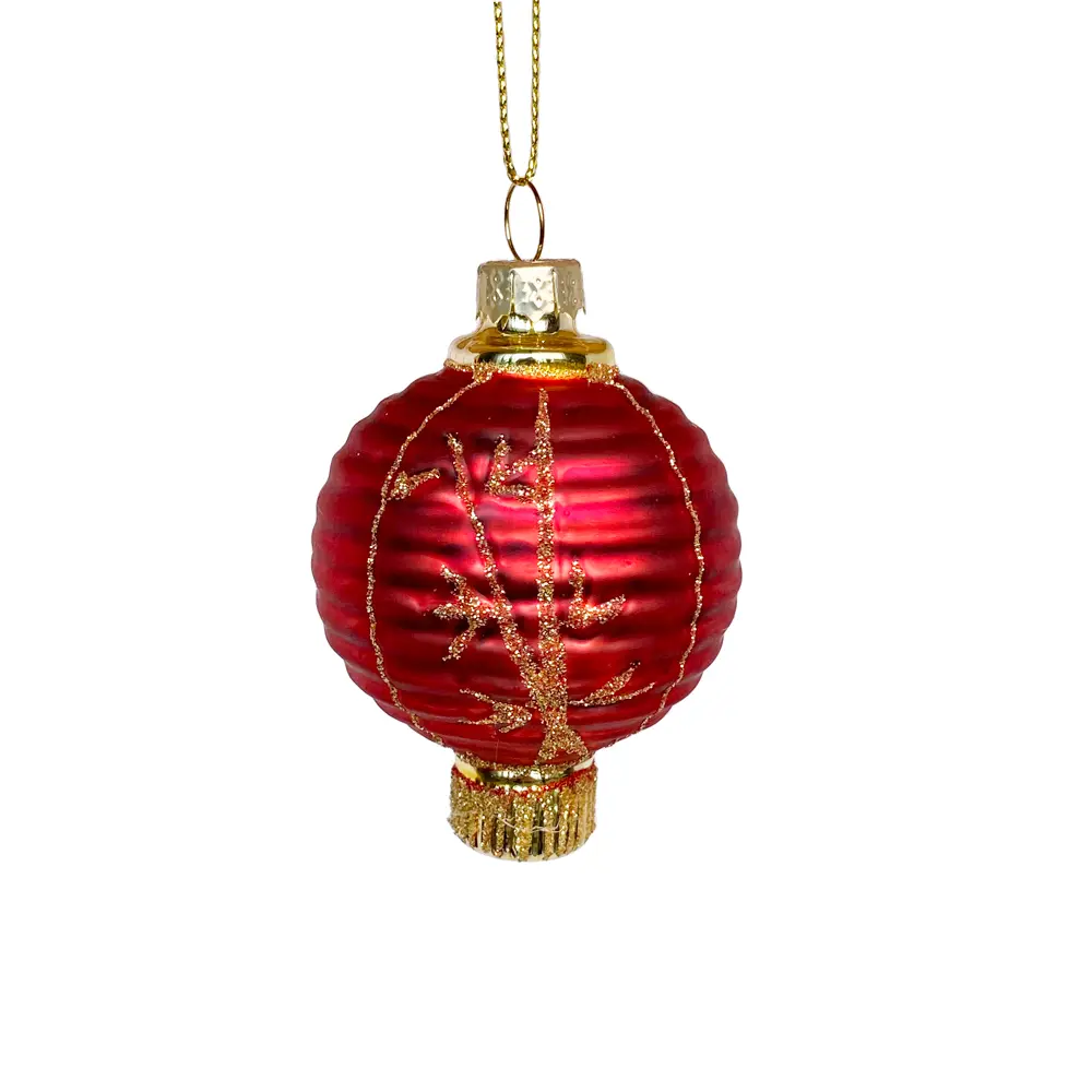 ORN-RED-PPRLANTERN-1.jpg.webp Đèn Lồng Xếp Màu Đỏ Sơn Cành Trúc Bằng Thủy Tinh - Image 1