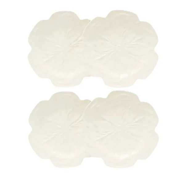 Bộ Đĩa 26.5cm Cabbage Trắng Bordallo Pinheiro