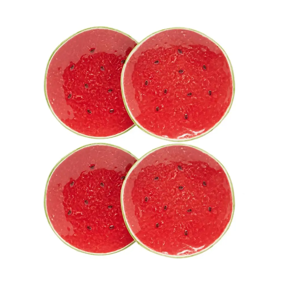 PLATE-BORDWAT-DES.jpg.webp Bộ Đĩa 21.5cm Watermelon Bordallo Pinheiro - Image 1