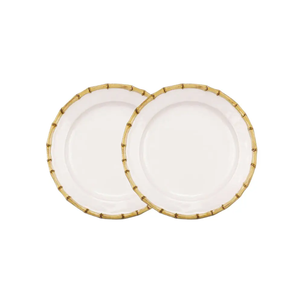 PLATE-JULISKABAM-DES.jpg.webp Bộ 2 Đĩa 23cm Juliska Classic Bamboo - Image 1