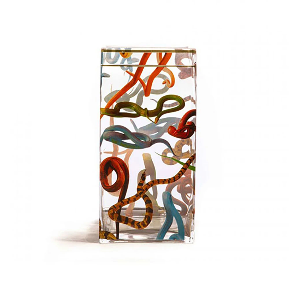 VASE-SELETTITOILET-SNAKES.jpg.webp Bình hoa cao 30cm Snakes – Hiệu Seletti Wears Toiletpaper - Image 1