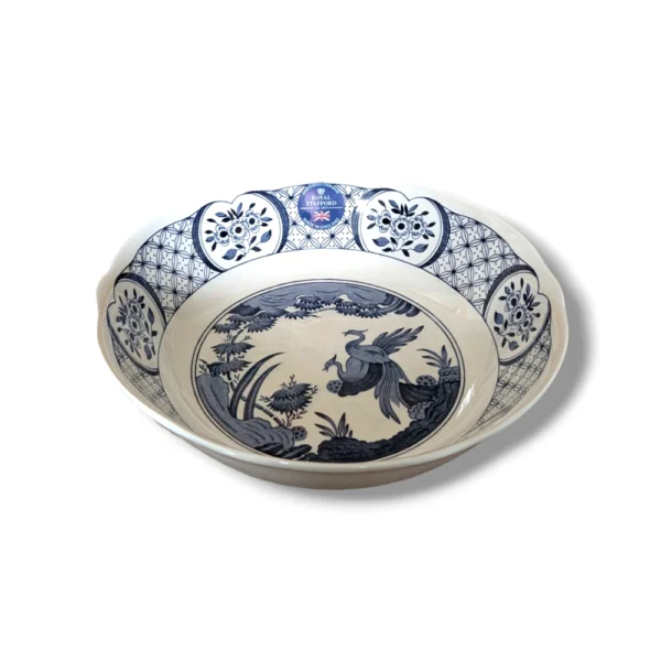 Bộ 2 Tô Gốm 24cm Phượng Hoàng Phoenix – Hiệu Royal Stafford (UK)