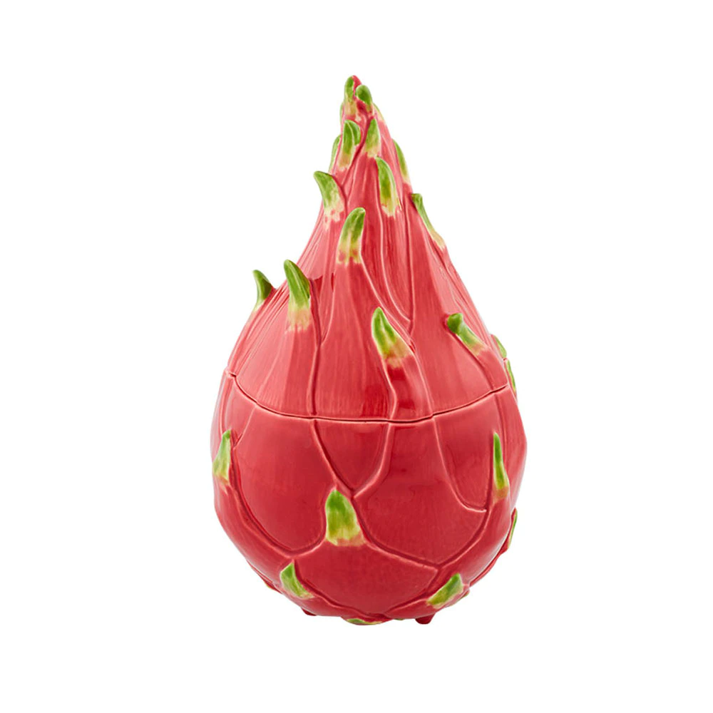 canister-borddrgn-lrg.jpg.webp Hũ Quả Thanh Long 35cm – Hiệu Bordallo Pinheiro (Bồ Đào Nha) - Image 1