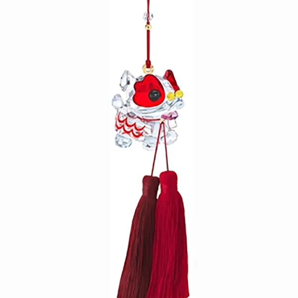 Charm Pha Lê Con Lân Trang Trí