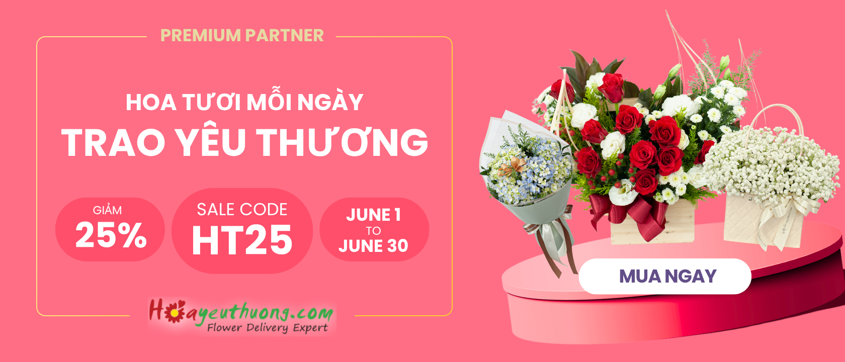 Đối Tác Chiến Lược Hoa Yêu Thương - Vinakors