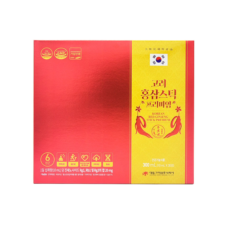 Hồng sâm cao cấp daedong stick 360 Nước hồng sâm Hàn Quốc cao cấp (10ml x 30 stick) - Daedong - Image 1