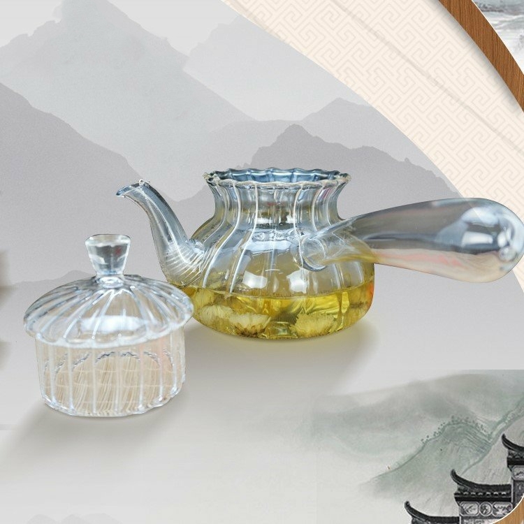 2cba3a2b0f48fa16a359.jpg Ấm Thủy Tinh Pha Trà 450ml - Image 1