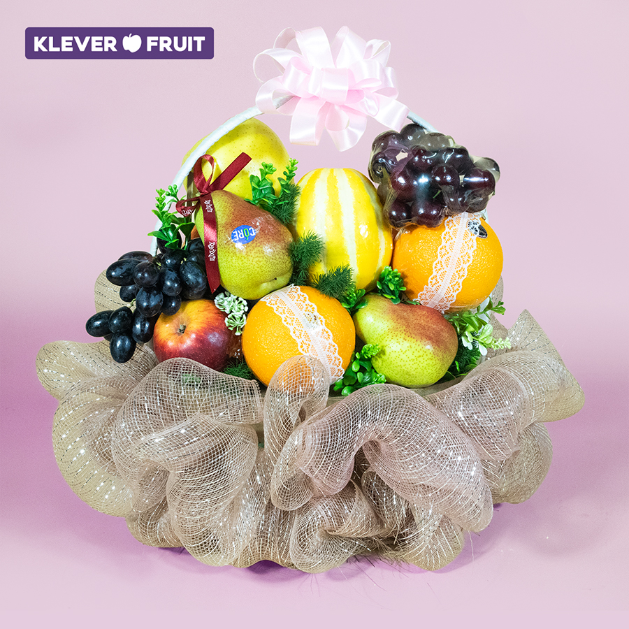 Giỏ quà Báo Chí Việt Nam 21_6 - 09 - Quà Trái Cây - Klever Fruit Giỏ quà Báo Chí Việt Nam 21/6 - 09 - Quà Trái Cây - Klever Fruit - Image 1