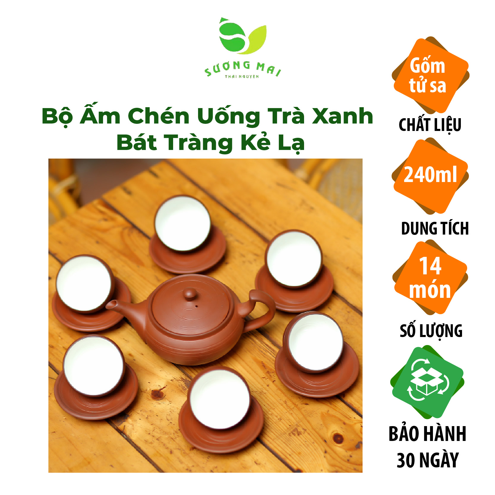 bo-am-chen-bat-trang-ke-la-01.jpg Bộ Ấm Chén Sương Mai Bát Tràng Kẻ Lạ - Image 1