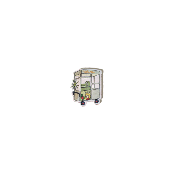 Pin Gỗ Xe Nước Mía