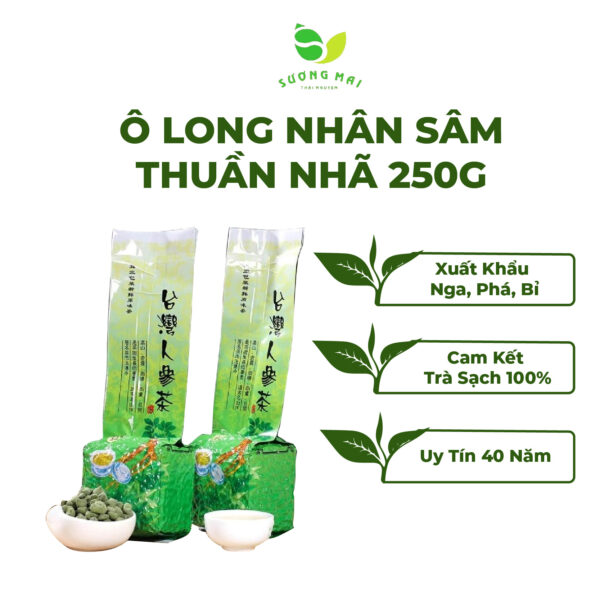 Ô Long Nhân Sâm Thuần Nhã 250g
